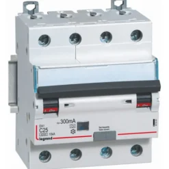 Legrand DX3 HPFI kombiafbryder 4P 30 mA, 25A
