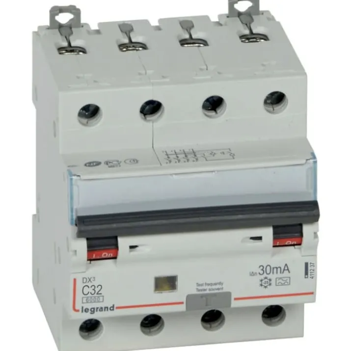 Legrand DX3 HPFI kombiafbryder 4P 30 mA, 32A