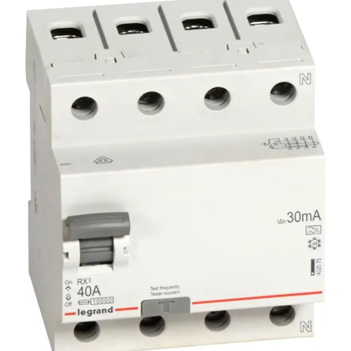 Legrand RX3 HPFI relæ A, 4P, 40A