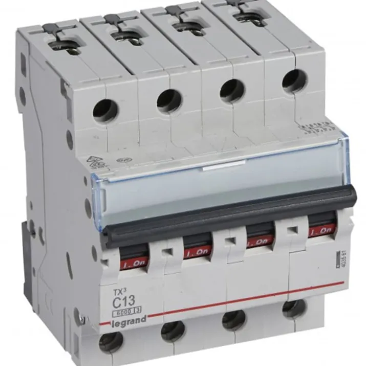 Legrand TX3 automatsikring kl. C, 4P, 13A