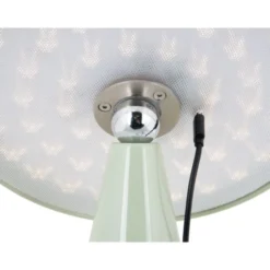 Leitmotiv Phoebe genopladelig bordlampe, grøn