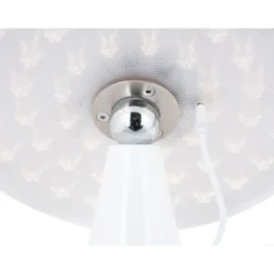 Leitmotiv Phoebe genopladelig bordlampe, hvid