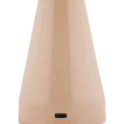 Leitmotiv Rachel genopladelig bordlampe, sandfarvet