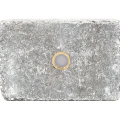 Light By Juhl holmegaardsten med Cosmos messing spot, 14x21x5,5 cm, antracit