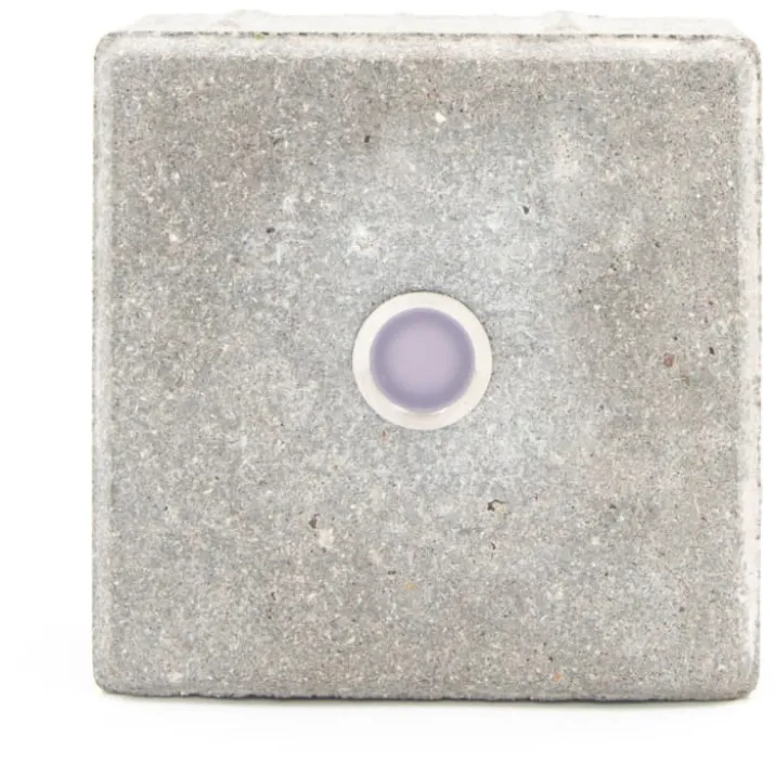 Light By Juul betonflise med Cosmos spot, grå, 15x15x5 cm