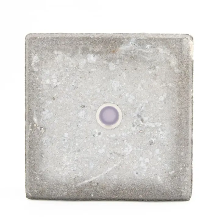 Light By Juul betonflise med Cosmos spot, grå, 20x20x5 cm
