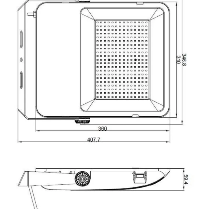 4lite Floodlight projektør, 4000K, 200W