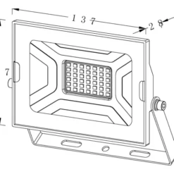 4lite Floodlight projektør, 4000K, 30W