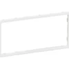 LK Clicline ramme, 80 mm, 3 modul, hvid