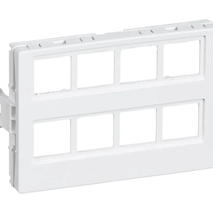 LK Clicline udtag 8x RJ45, hvid