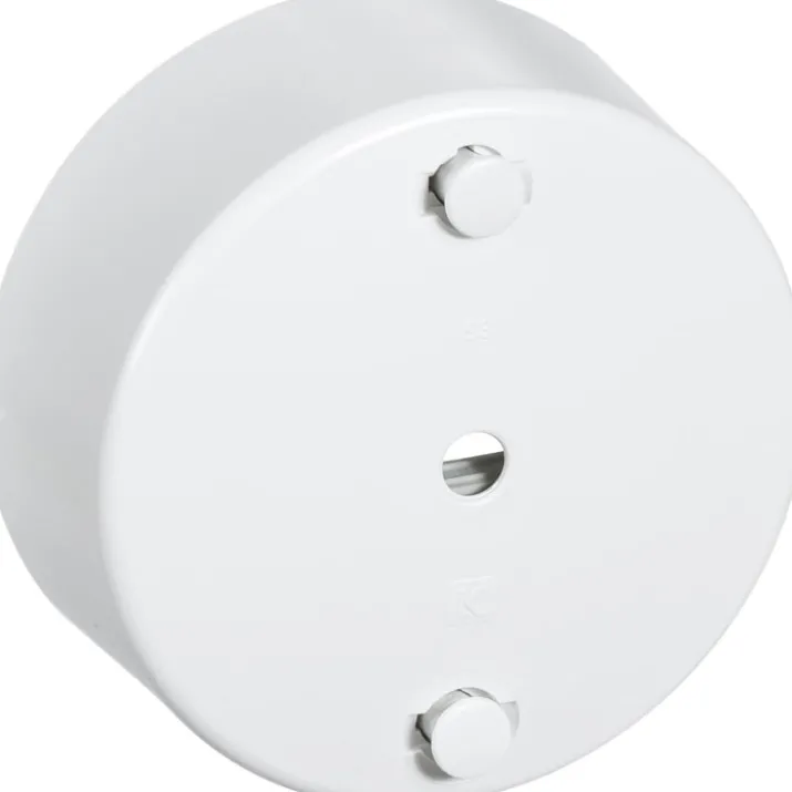 LK clips-roset, 3P, Ø80 mm, hvid