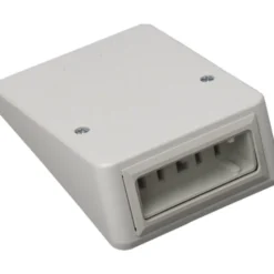 LK flerpolet stikudtag, 3P+N+J, 16A/440V, lysegrå