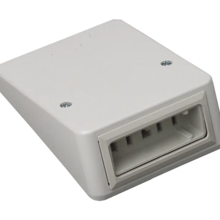LK flerpolet stikudtag, 3P+N+J, 16A/440V, lysegrå