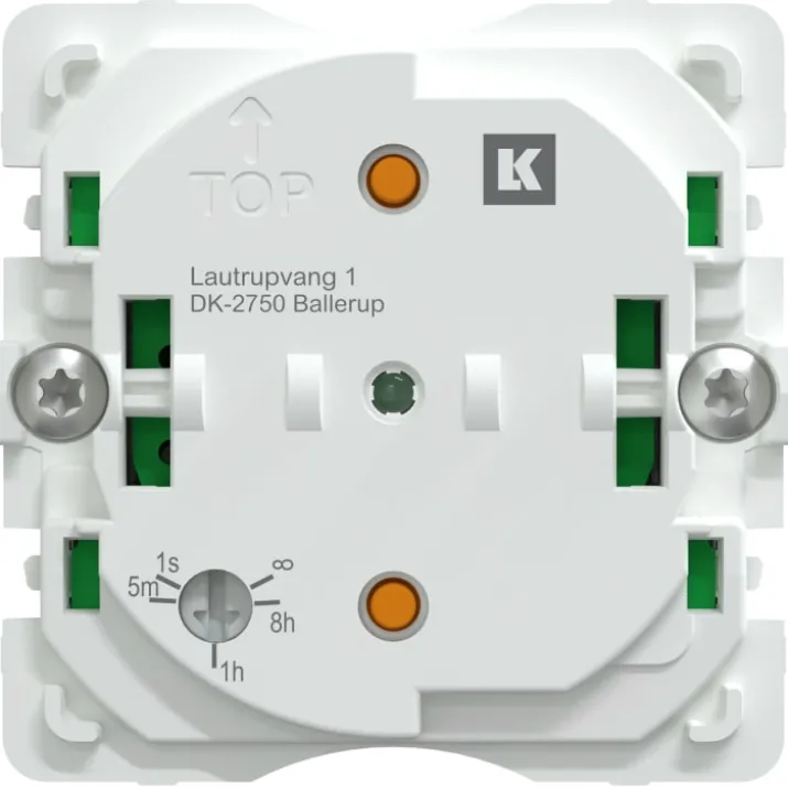 LK Fuga afbryder med timer, 1 modul, uden afdækning
