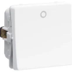 LK Fuga afbryder 2-polet 440 V 1 modul, hvid