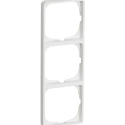 LK Fuga Baseline 50 ramme, 3 modul, hvid