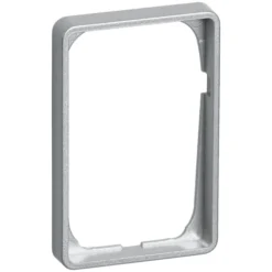 LK Fuga Baseline 50 ramme, 1,5 modul, metallic