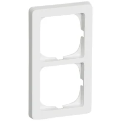 LK Fuga Baseline 63 ramme, 2x1 modul, hvid