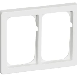 LK Fuga Baseline 63 ramme, 2x1,5 modul, vandret, hvid