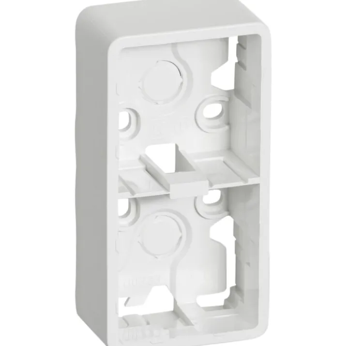 LK Fuga Baseline 50 underlag, 2x1 modul, hvid