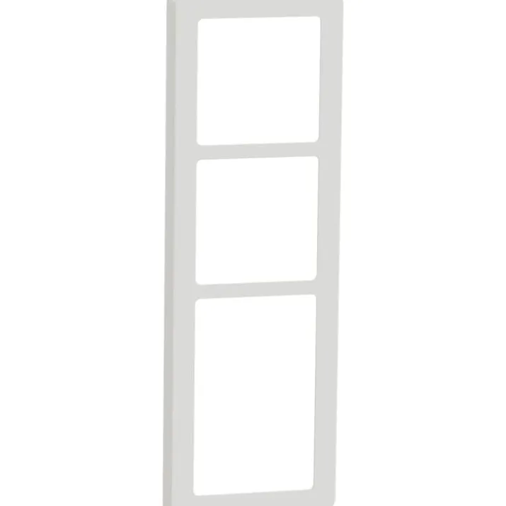 LK Fuga Base 63 ramme, 3,5 modul, hvid