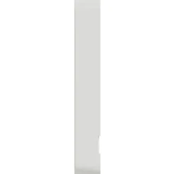 LK Fuga Base 63 ramme, 3,5 modul, hvid