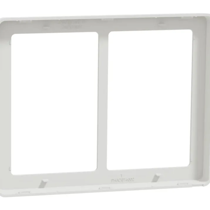 LK Fuga Base 63 ramme, 2x1,5 modul, hvid