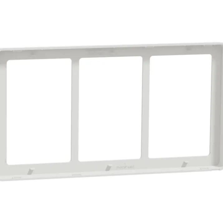 LK Fuga Base 63 ramme, 3x1,5 modul, hvid