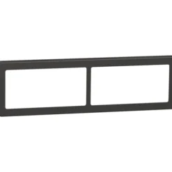 LK Fuga Base 63 ramme, 2x2 modul, koksgrå