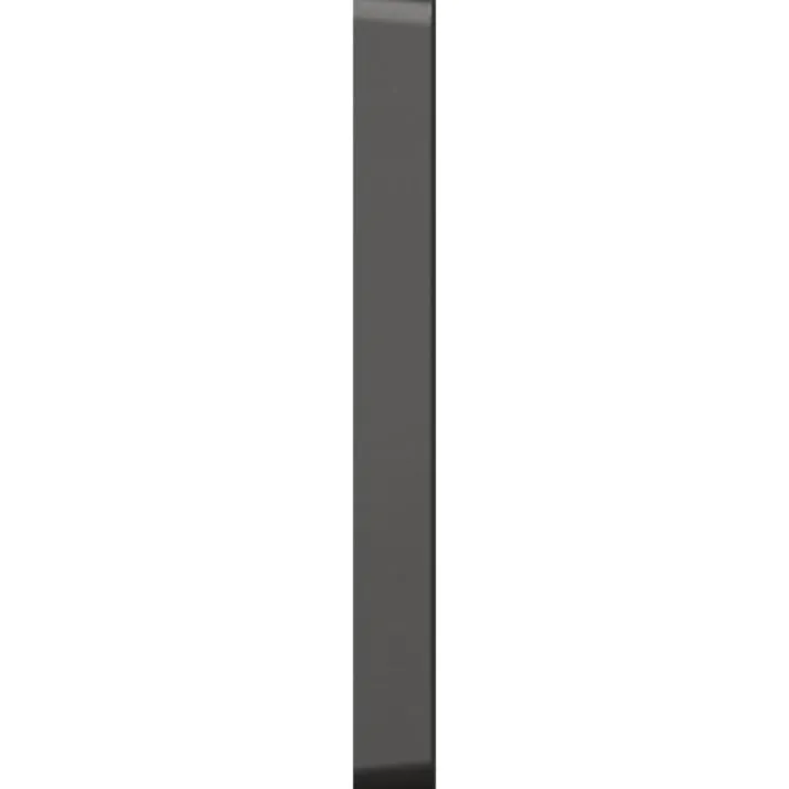 LK Fuga Base 63 ramme, 3x1,5 modul, koksgrå