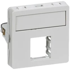 LK Fuga dataudtag uden montageramme, 1 modul, hvid