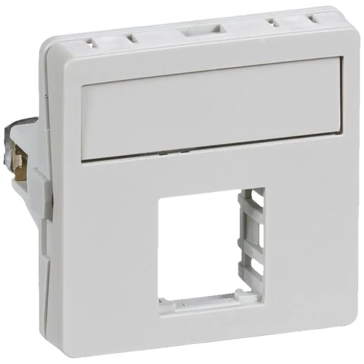 LK Fuga dataudtag uden montageramme, 1 modul, hvid