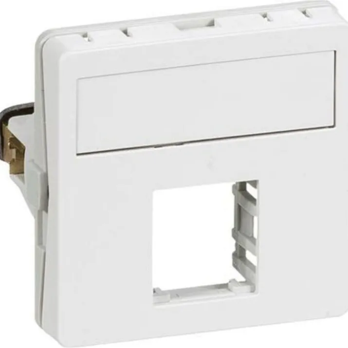 LK Fuga dataudtag uden montageramme, 1 modul, hvid