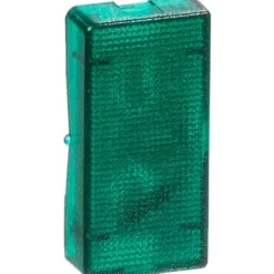 LK Fuga glimlampe, 230V, 0,5 modul, grøn (gammel type)