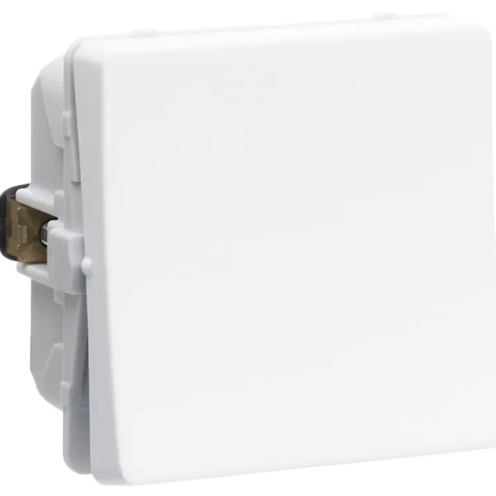 LK Fuga 1 polet afbryder, 1 modul, hvid