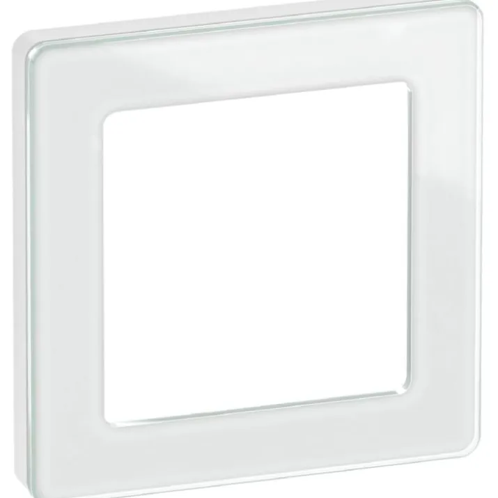 LK Fuga Pure 66 designramme, 1 modul, hvid