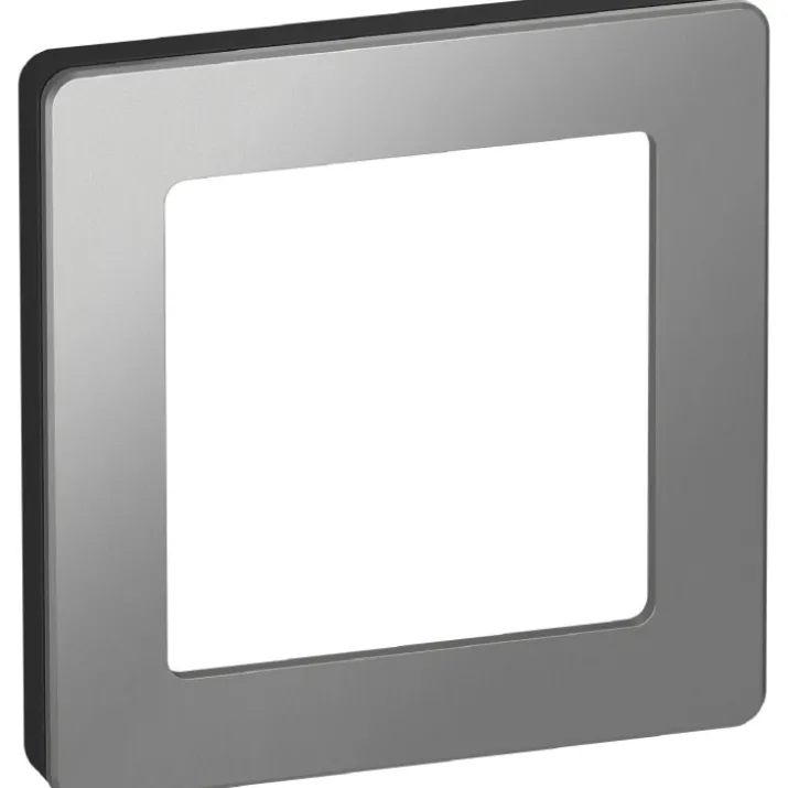 LK Fuga Pure 66 designramme, 1 modul, stål