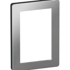 LK Fuga Pure 66 designramme, 1,5 modul, stål