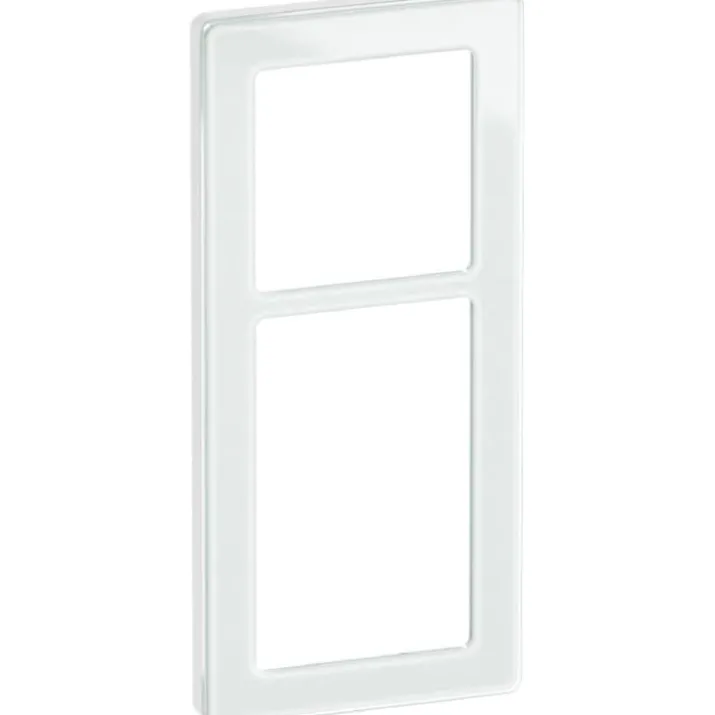 LK Fuga Pure 66 designramme, 2,5 modul, hvid