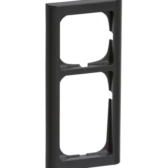LK Fuga Softline 63 ramme, 2,5 modul, koksgrå