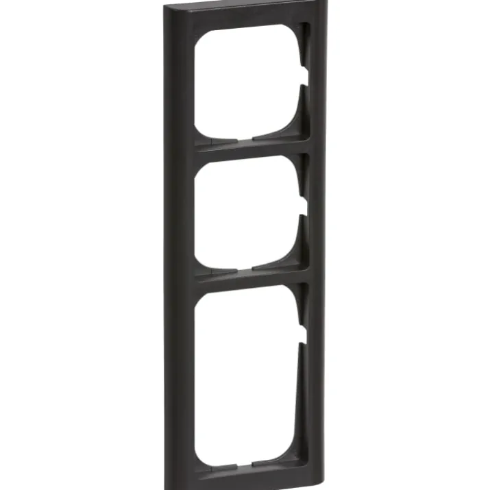 LK Fuga Softline 63 ramme, 3,5 modul, koksgrå
