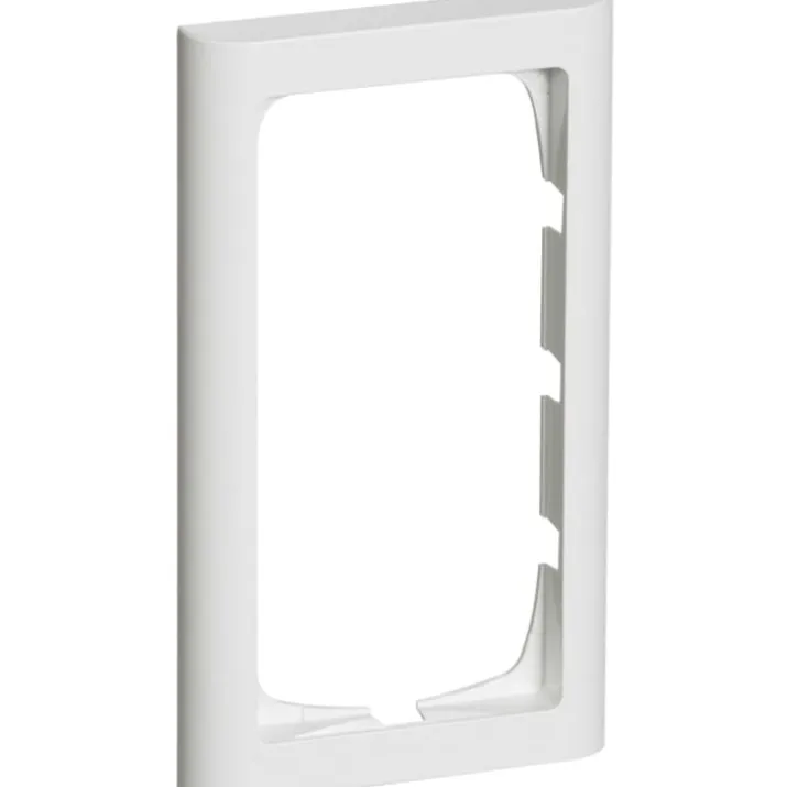 LK Fuga Softline 63 ramme, 2 modul, lodret, hvid