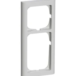 LK Fuga Softline 63 ramme, 2,5 modul, lysegrå