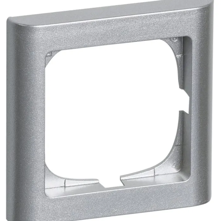 LK Fuga Softline 63 ramme, 1 modul, metallic