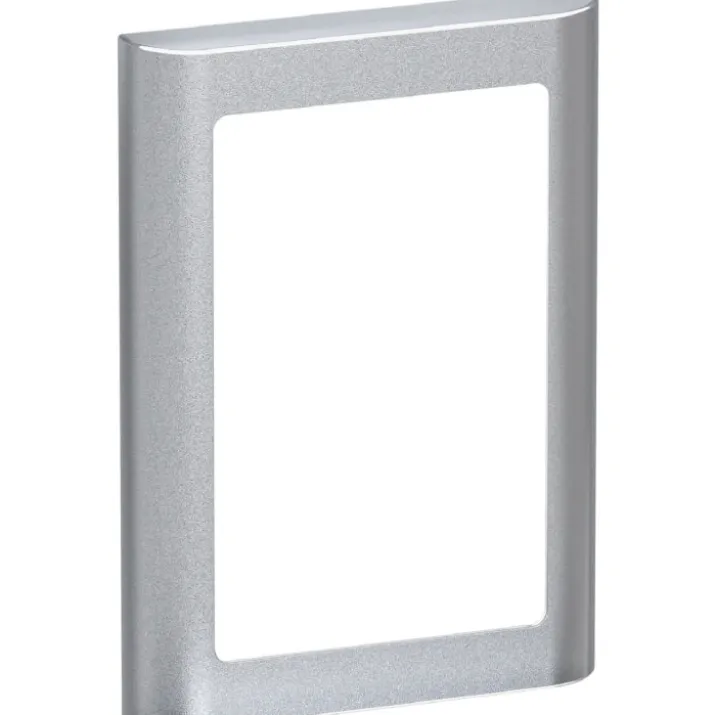 LK Fuga Soft 63 ramme, 1,5 modul, metallic