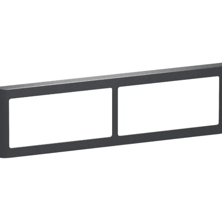 LK Fuga Soft 63 ramme, 2x2 modul, koksgrå