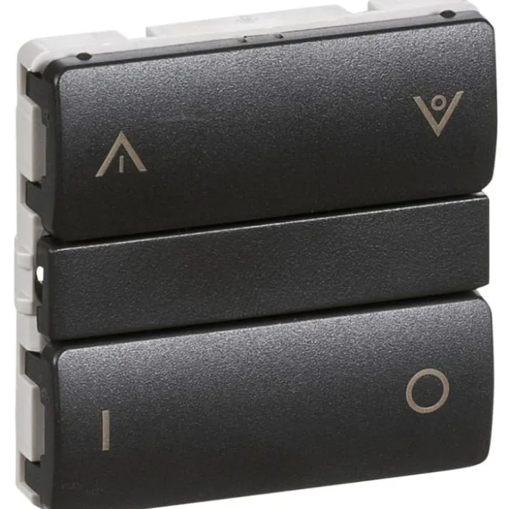 LK IHC wireless batteritryk med 4 slutte 1 modul, koksgrå