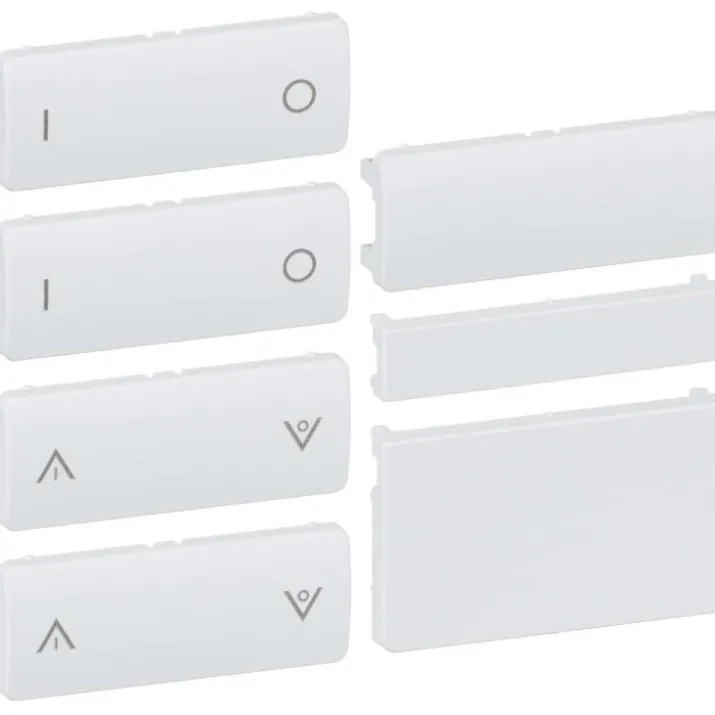 LK IHC wireless batteritryk med 4 slutte tangenter, hvid