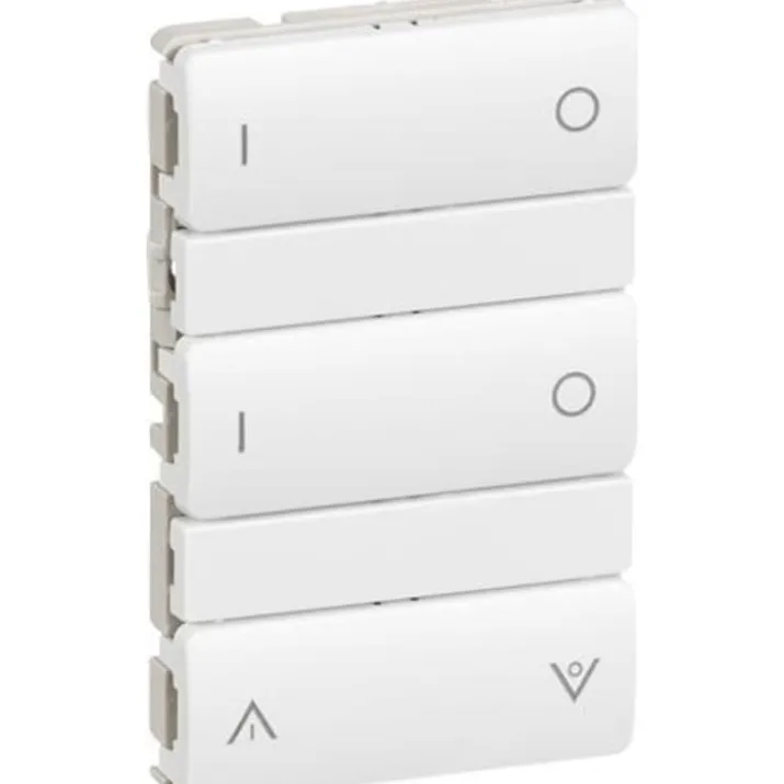 LK IHC wireless batteritryk med 6 slutte, hvid