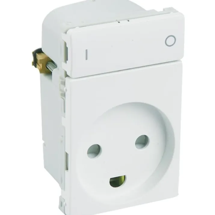 LK IHC wireless stikkontakt 1,5 modul, hvid